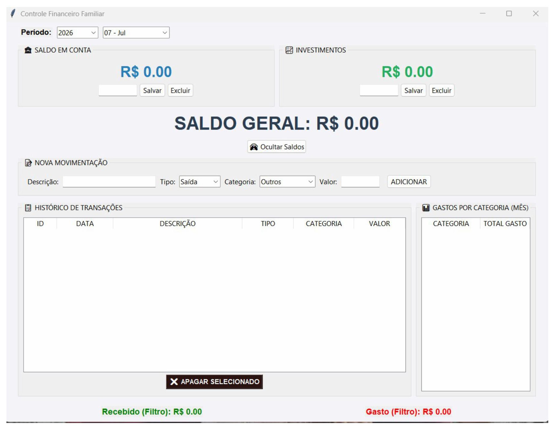Preview da Loja Virtual